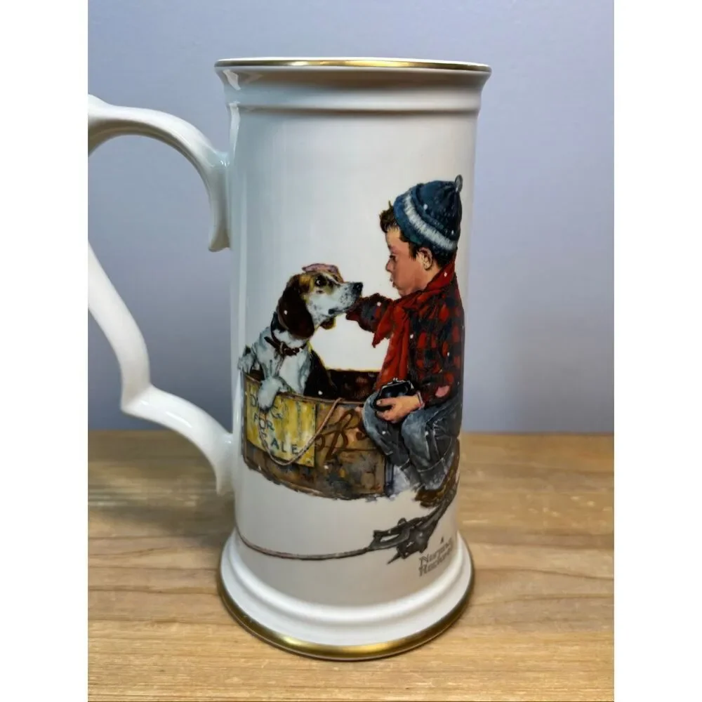 Vintage Gorham Stein Norman Rockwell's 
